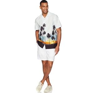 NWOT 28 Palms Men's Standard Fit Hawaiian Shirt